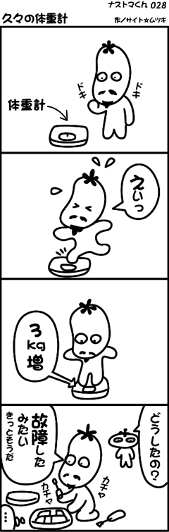 �i�X�g�}��i�F�v�X�̑̏d�v
